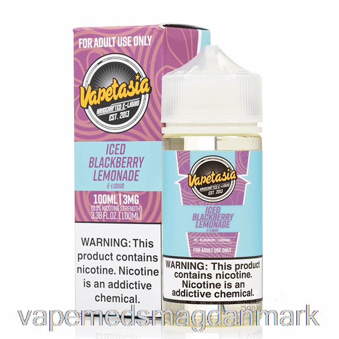 Vape Juice Iset Brombær Limonade - Vapetasia - 100ml 0mg